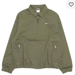 Nike Men's Olive Windbreaker Jacket, Small